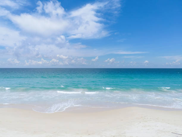 istock Landscape view of Summer beach and sea 1325204178