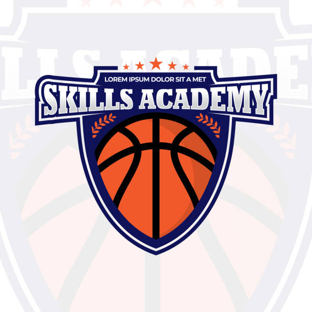 istock Basketball badges vintage logo collection, Basketball logo design template. 1325204767