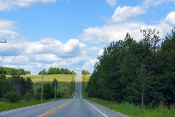 istock Countryside landscape with farm 1325206395