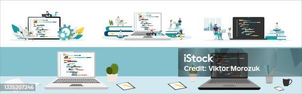 Coding And Programming Software Programming And Engineering Development ...