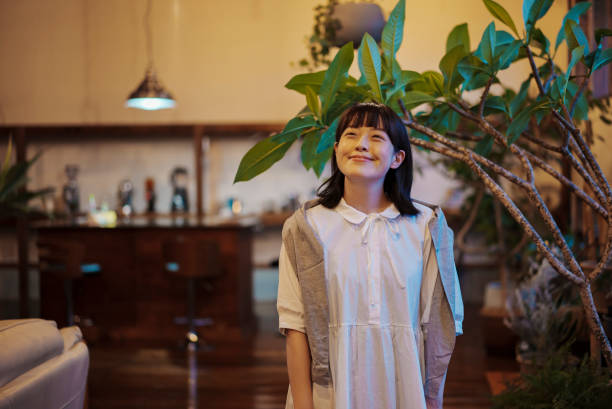 istock A calm space and a young woman 1325210684
