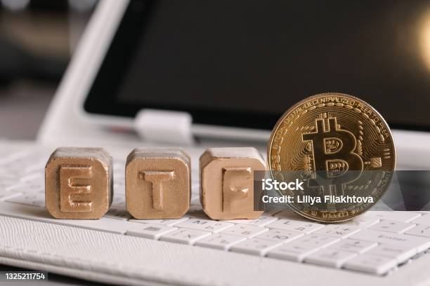 Huruf Emas Etf Dan Bitcoin Pada Keyboard Putih Foto Stok - Unduh Gambar Sekarang - Dana yang diperdagangkan di bursa, Bitcoin, Berdagang - Jual beli