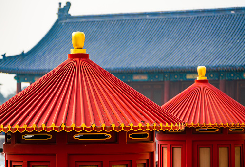 Beijing Temple of Heaven, Chinese traditional style architectural decoration