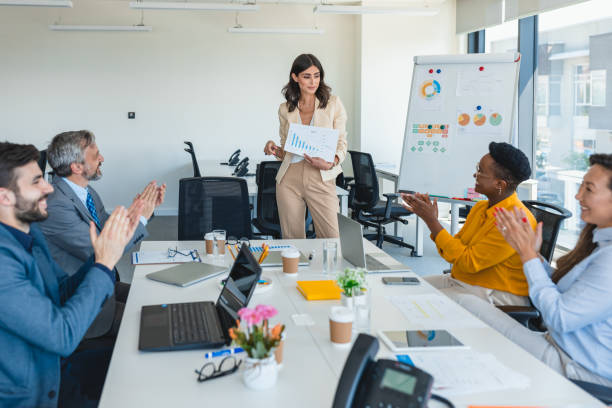 istock Business people working in conference room 1325217887