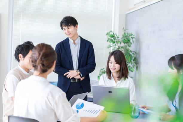 istock Staff having a meeting in the office 1325225332