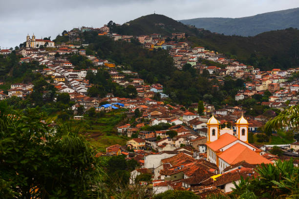 istock Hilly and scenic Ouro Preto cityscape 1325229470