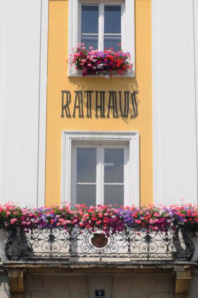 istock town hall or city hall sign in german (Rathaus) 1325231711