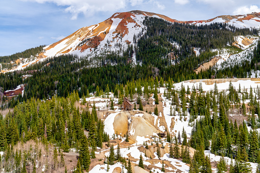 Mountain landscapes in Colorado