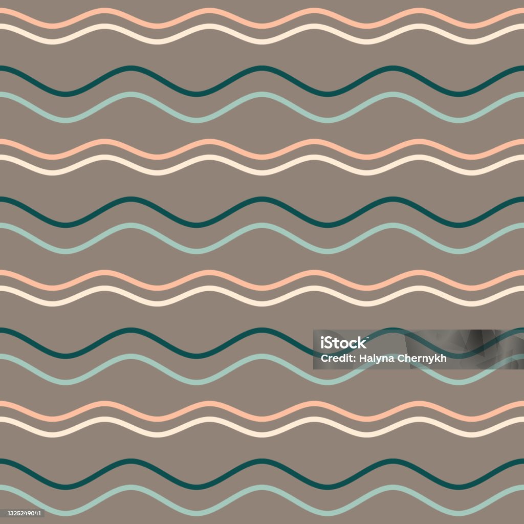 Wavy Pattern Backround Wavy Pattern Wavy Background Seamless Illustration Stock Illustration ...