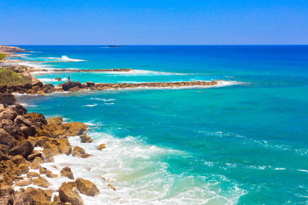 Beautiful beach near Paphos, Cyprus
