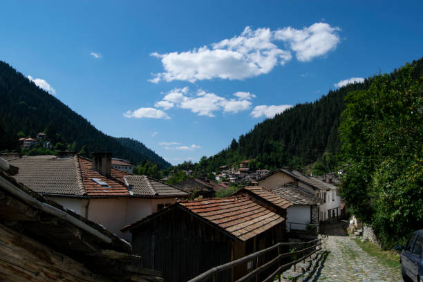 Old town in Bulagarian mountain