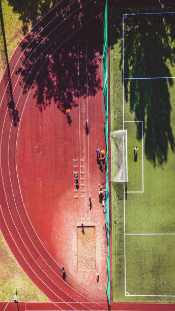istock Bird’s eye view of a stadium 1325263350