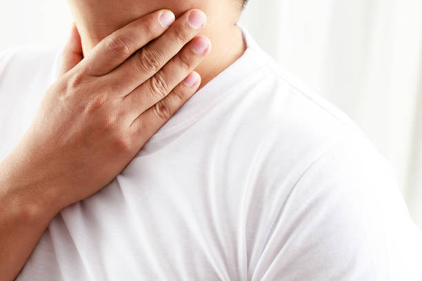 istock Man neck pain from flu 1325263646