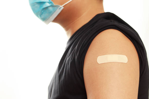 istock Man is vaccinated against COVID-19 to build immunity. 1325263817
