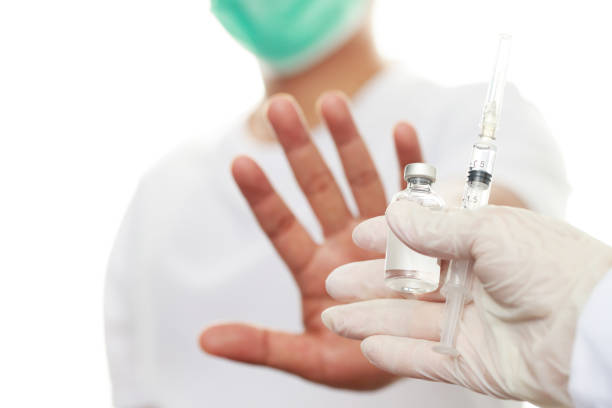 istock Patients are afraid of syringes and vaccines. 1325263881