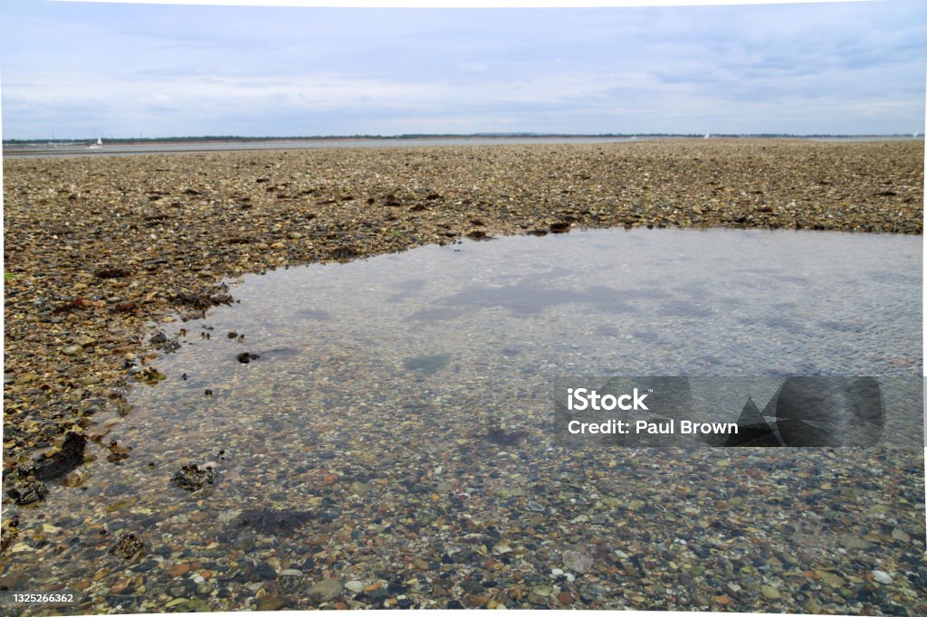 Calshot Beach, Hampshire, UK 2020 Stock Photo