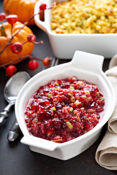 istock Cranberry sauce for Thanksgiving 1325270147