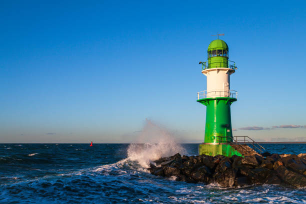 istock Mole on the Baltic Sea coast in Warnemuende, Germany 1325271629