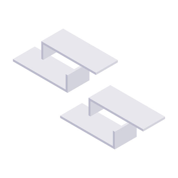 istock Bookshelf isometric - case and shelf for books for home and store interior design. 1325271996