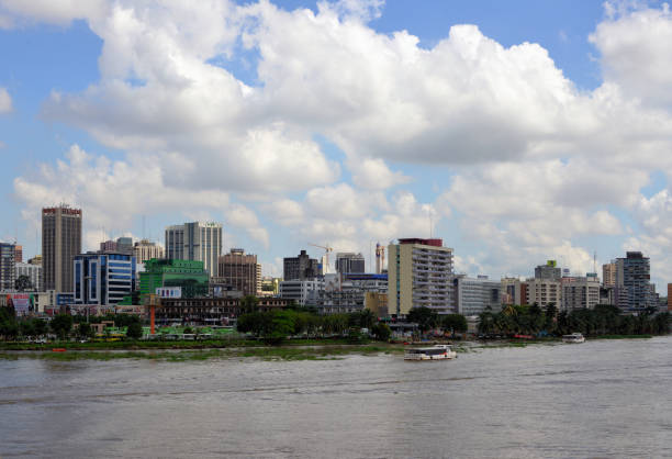 istock Abidjan skyline - plateau waterfront - the downtown district - Ebrie Lagoon, Ivory Coast 1325284371