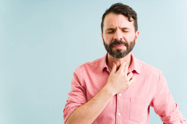 istock I can't talk because my throat hurts 1325287333