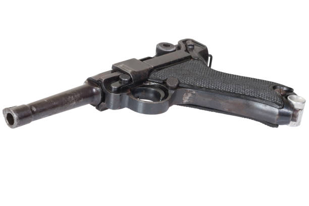 istock Luger P08 Parabellum handgun isolated 1325319797
