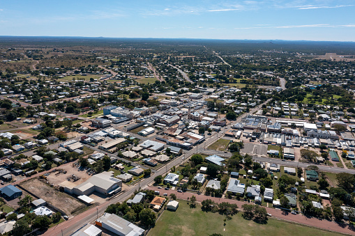 The north Queensland town of Charters Towers, Australia.