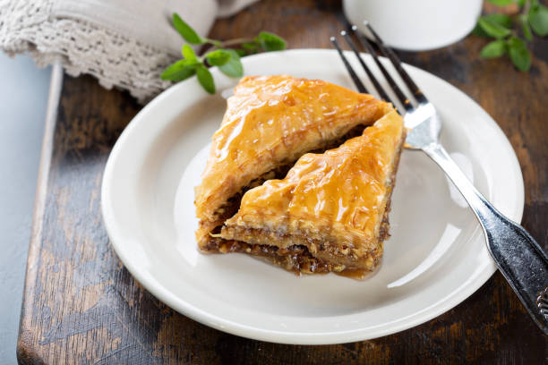 istock Baklava dessert on a plate 1325335496