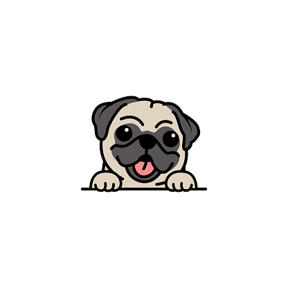 Ilustración de Lindo Dibujo Animado De Perro Pug Ilustración Vectorial y más Vectores Libres de Derechos de Doguillo - iStock Ilustración de Lindo Dibujo Animado De Perro Pug Ilustración Vectorial y más Vectores Libres de Derechos de Doguillo - iStock