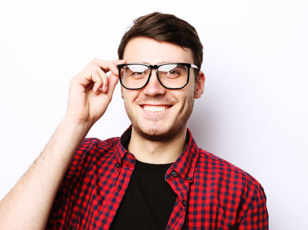 istock beautiful young man wearing glasses 1325352567