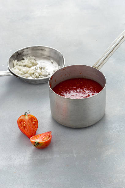 istock Cooking tomato sauce concept 1325354644