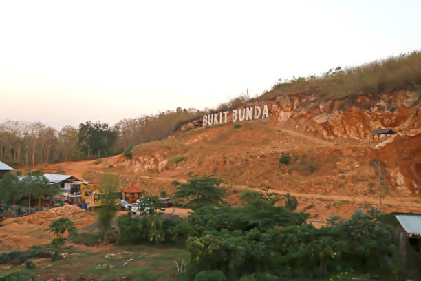 istock Bunda hill is a tourist spot that is crowded during holidays 1325354720