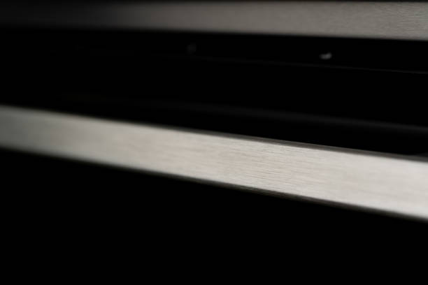 istock Metal handle of a modern electrical oven 1325356575