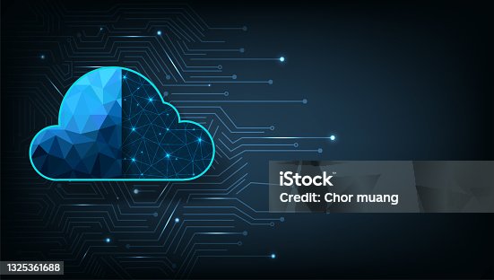 istock Cloud Technology illustration concept. 1325361688
