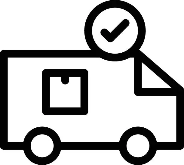 Vector illustration of delivery