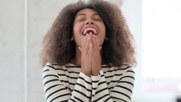 istock Excited African Woman Celebrating Success, Grateful 1325363462