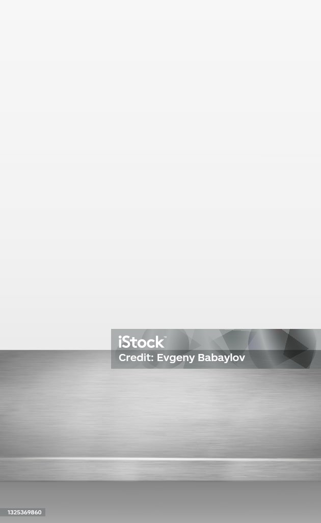 Iron Table Texture Metal Kitchen Countertop Iron Texture Large Table On A White Background ...