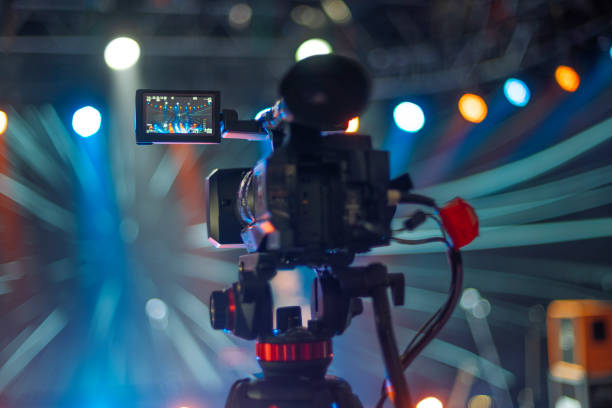 istock stream at a concert in a hall without spectators 1325375162