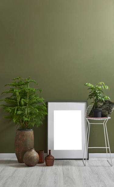 istock home interior living room green wall 1325378973