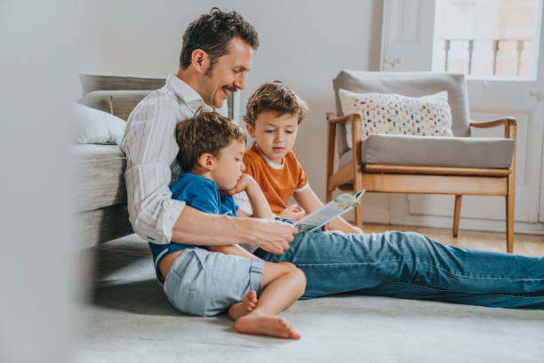 istock Family reading a book 1325380036
