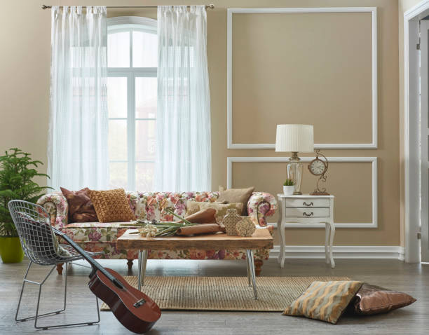 istock modern home interior living room design with style 1325380386