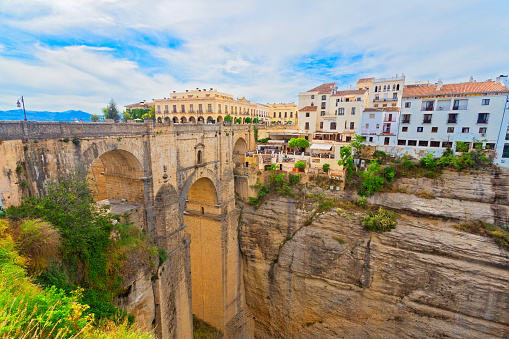 City of Ronda in the province of Malaga, Andalusia, Spain