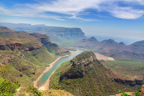 The Blyde River Canyon, in the Drakensberg mountains, Mpumalanga province, South Africa.