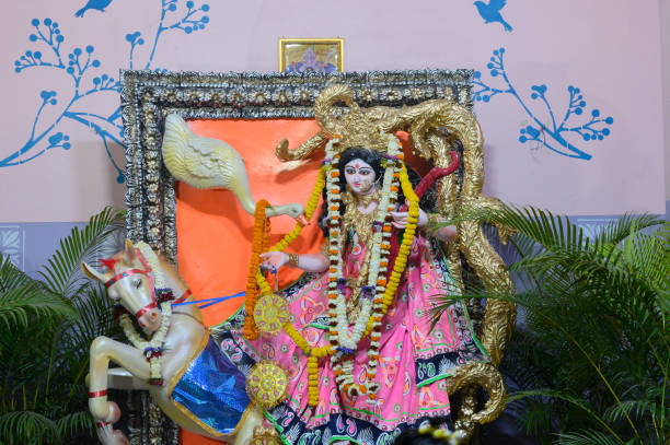 istock Goddess Saraswati being worshipped, Howrah, West Bengal. India 1325402961