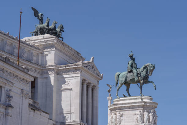 istock Equestrian statue of Victor Emmanuel II, Rome 1325407033