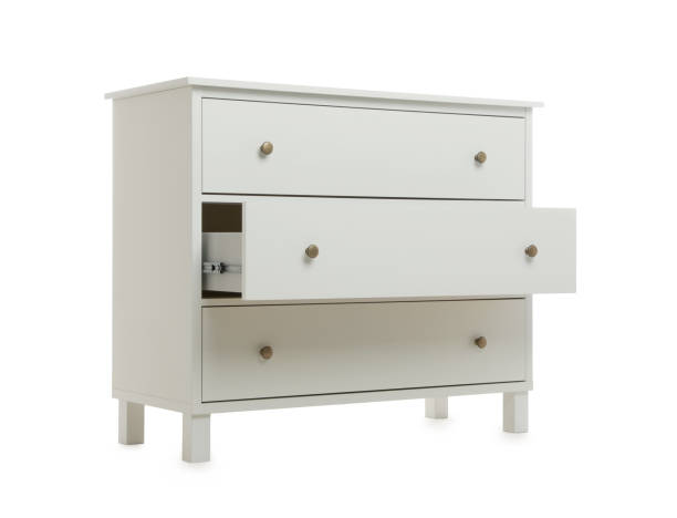 istock Modern chest of drawers isolated on white 1325415142