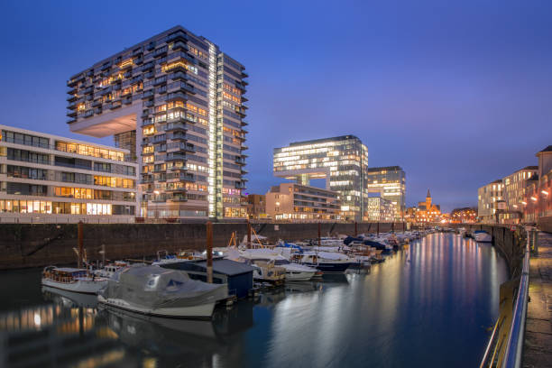 istock Cologne Kranhaus Business center, Germany 1325422251