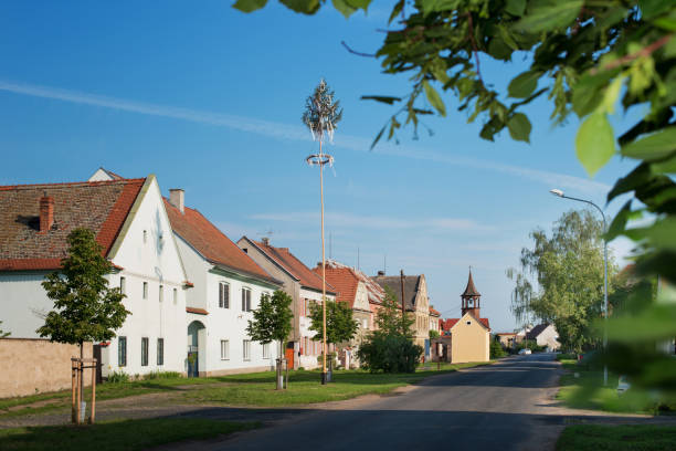 istock Czech village in the May 1325423542
