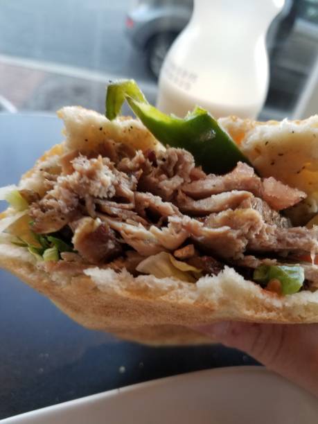 istock Doner kebab in a bun 1325425477