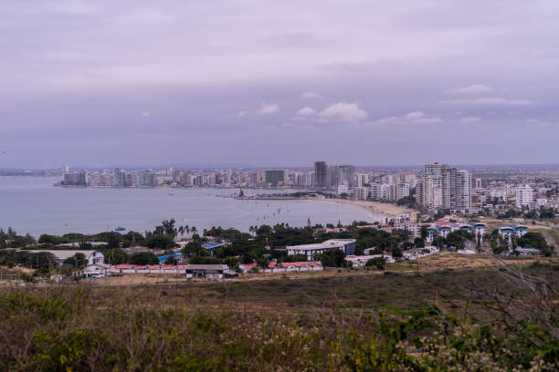 istock A view of Salinas, Ecuador, from the Morro in the chocolatera, 1325436062